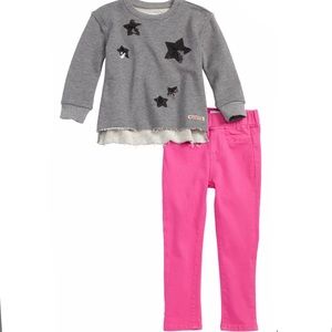 ✨🆕✨Hudson Sequined Star Sweatshirt & Jeggings Set